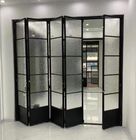 Customized Durable Aluminium French Doors With Tempered Glass