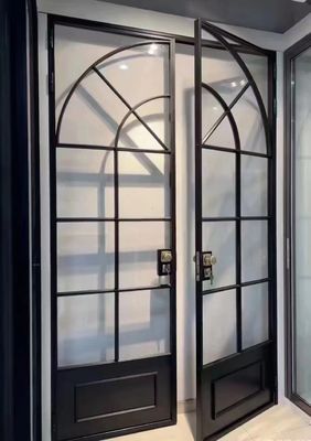 Portas francesas de alumínio multifuncionais 1.4 mm-2.0 mm revestimento em pó
